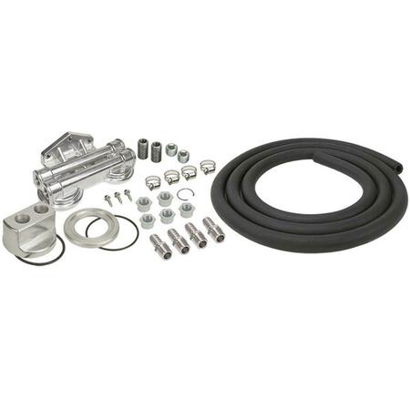 DERALE Dual Mount Universal Oil Filter Relocation Kit D65-15749